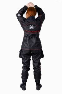 Спина сухого гідрокостюму Custom Master Deep Line